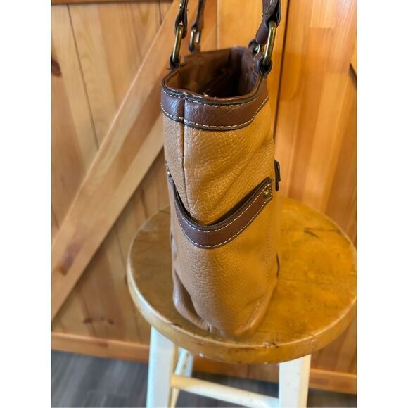 B.O.C. Born Concepts Womens Faux Leather Handbag Brown Tan - Picture 4 of 11